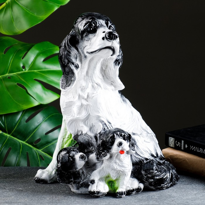 Копилка Копилка "Кокер с щенками" 30х20х25см