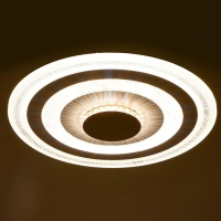 Светильник с ПДУ 74637/1 LED 108Вт диммер 3000-6000К белый 50х50х4 см BayerLux