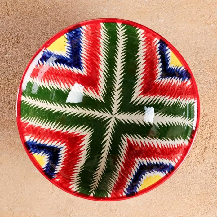 Коса Риштанская Керамика  Коса Риштанская Керамика "Атлас" 15,5 см, средняя, разноцветный