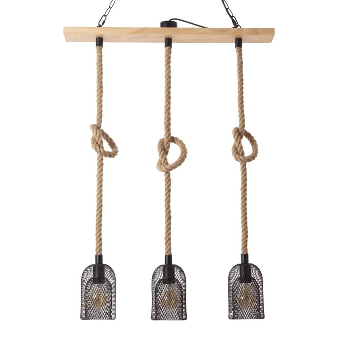 Светильник Светильник "Эндо" 3хЕ27 40Вт черный 70х11,5х60-140 см