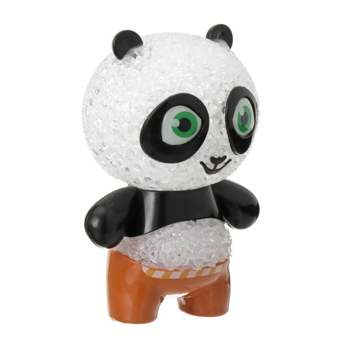 Ночник Ночник "Панда" LED RGB от батареек 3хLR44 7х7х11см RISALUX