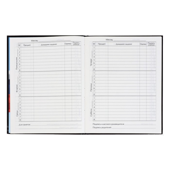 Дневник для 5-11 классов, "Пантера", твердая обложка 7БЦ, глянцевая ламинация, 48 листов