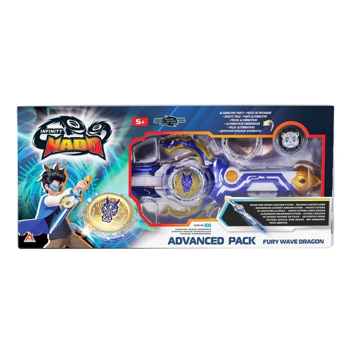 Волчок «Эпик Лончер. Адвансд пак. Fury Dragon», Инфинити Надо Волчок «Эпик Лончер. Адвансд пак. Fury Dragon», Инфинити Надо