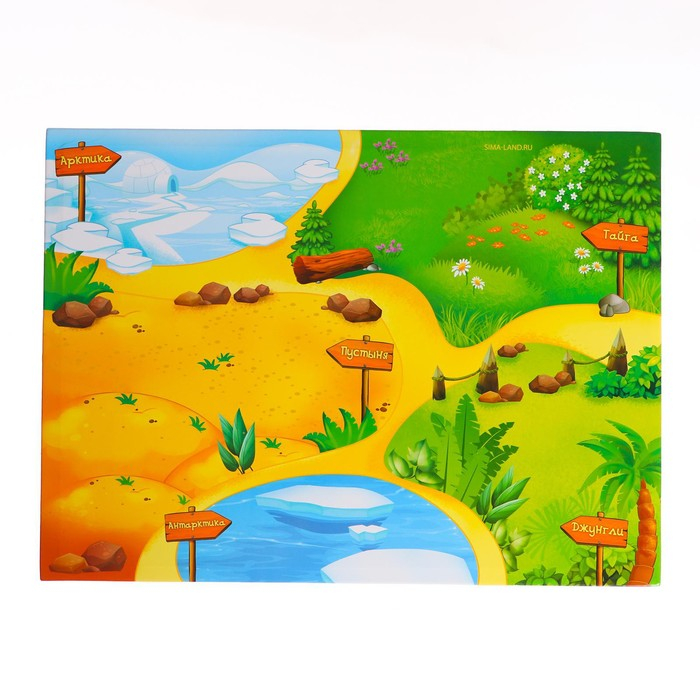 Магнитный конструктор-планшет «Зоопарк» Магнитный конструктор-планшет «Зоопарк»