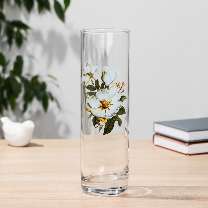 Ваза  Ваза "Веточка Магнолии" h=26.5см. d=7.5см