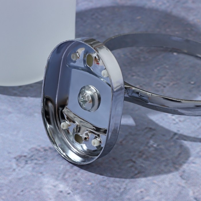 Ёрш для унитаза с подставкой настенный Штольц Stölz «Нео», 12×14×36 см, цвет хромированный Ёрш для унитаза с подставкой настенный Штольц Stölz «Нео», 12×14×36 см, цвет хромированный