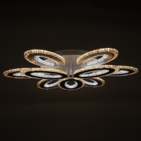 Люстра с ПДУ 1095/6+3WT LED 342Вт диммер белый 75х75х12 см BayerLux