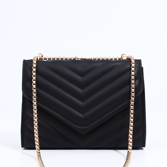 Сумка-мессенджер на магните, цвет чёрный Сумка-мессенджер на магните, цвет чёрный