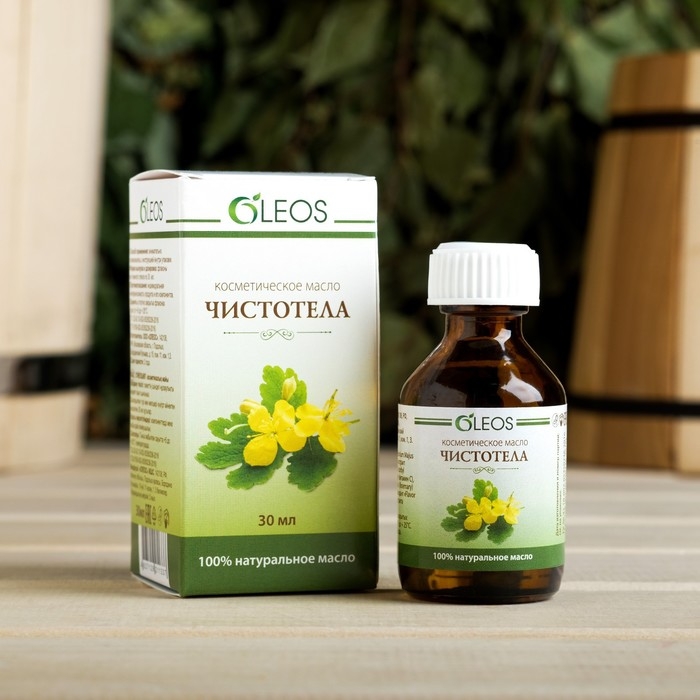 Косметическое масло Косметическое масло "Чистотел" 30 мл Oleos
