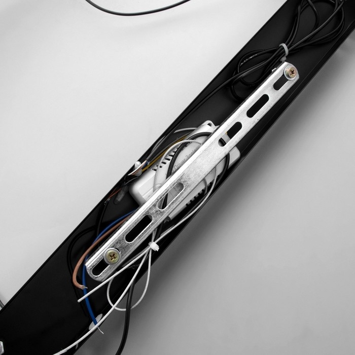 Светильник с ПДУ Светильник с ПДУ "Мик" LED 80Вт 3000-6000К черный 100х17х19 см