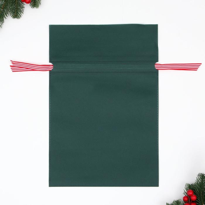 Новый год. Мешок подарочный Новый год. Мешок подарочный "Рождественский гость", 27 x 40,5 см