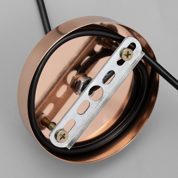 Светильник BayerLux Светильник BayerLux "Фиш" Е27 40Вт медь 20х20х16-116см