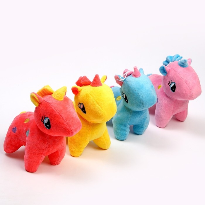 Мягкая игрушка «Волшебство рядом», единорог, цвета МИКС, 20 см