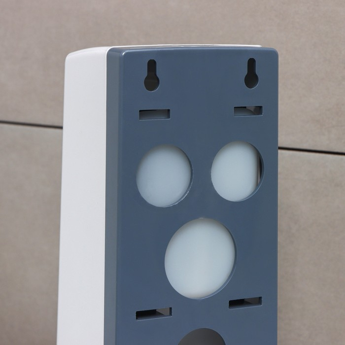 Диспенсер для антисептика или жидкого мыла механический, 600 мл, пластик, цвет белый Диспенсер для антисептика или жидкого мыла механический, 600 мл, пластик, цвет белый