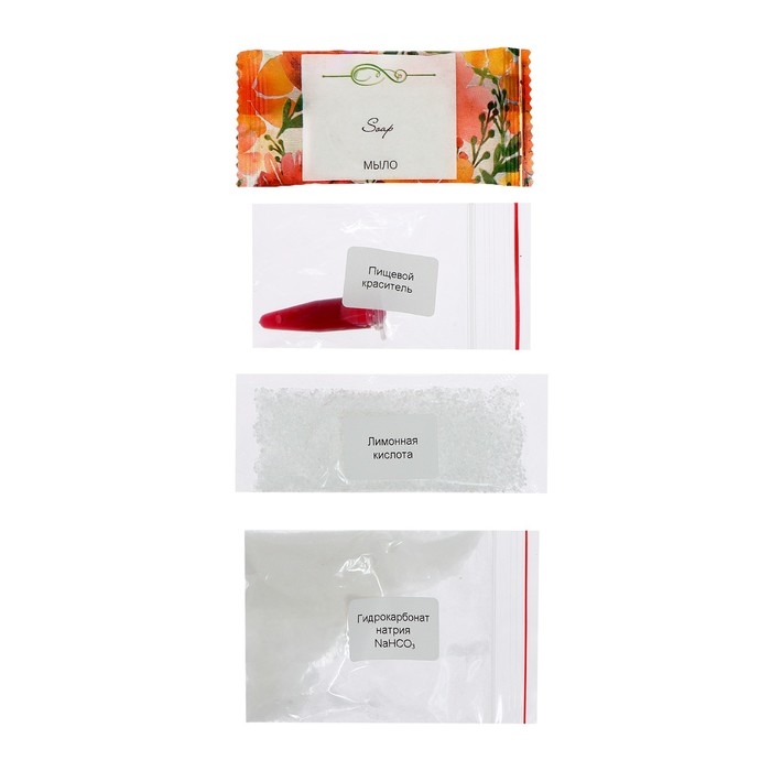 Набор для опытов «Мыльные опыты», 5 опытов Набор для опытов «Мыльные опыты», 5 опытов