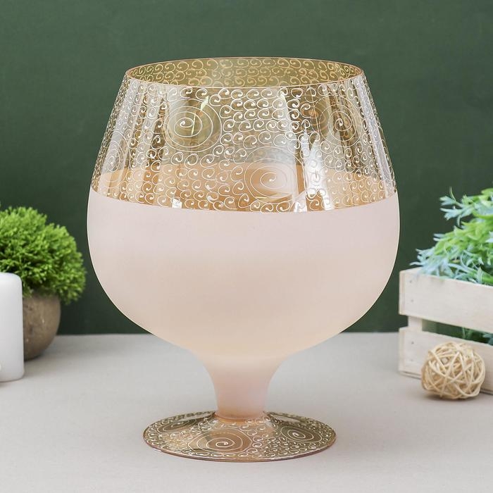 Ваза  Ваза "Алинур" Малага бокал Бренди"  17х23х29см,  7л