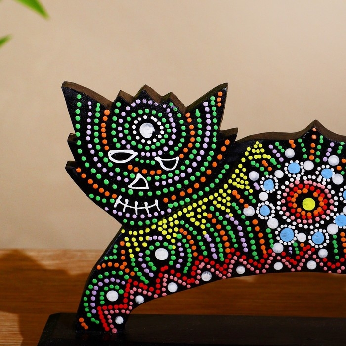 Сувенир Сувенир "Котяра" на подставке, албезия 30х6х17 см