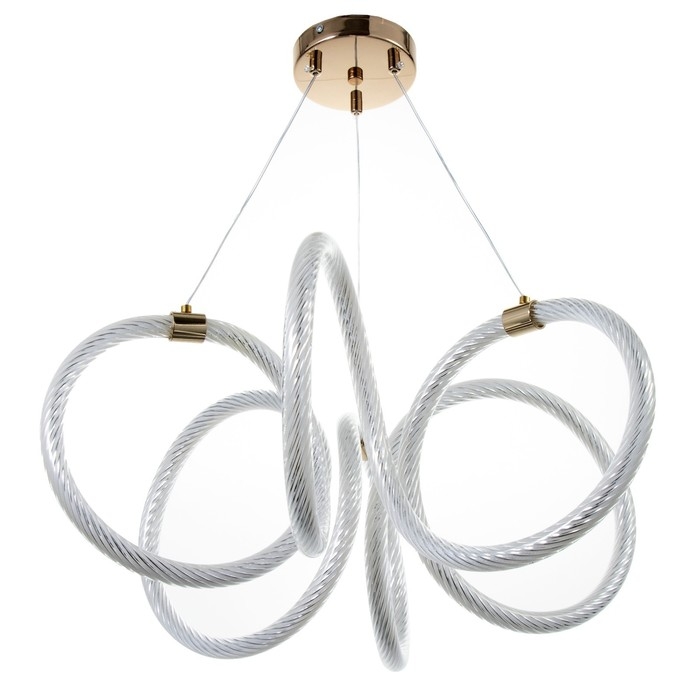 Светильник BayerLux Светильник BayerLux "Деси" LED 128Вт золото 54х54х23-120 см