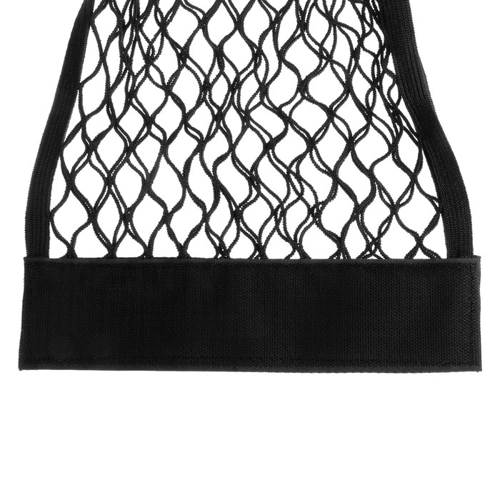 Сетка багажная TORSO для ниш, карман 25×60 на липкой ленте Сетка багажная TORSO для ниш, карман 25×60 на липкой ленте