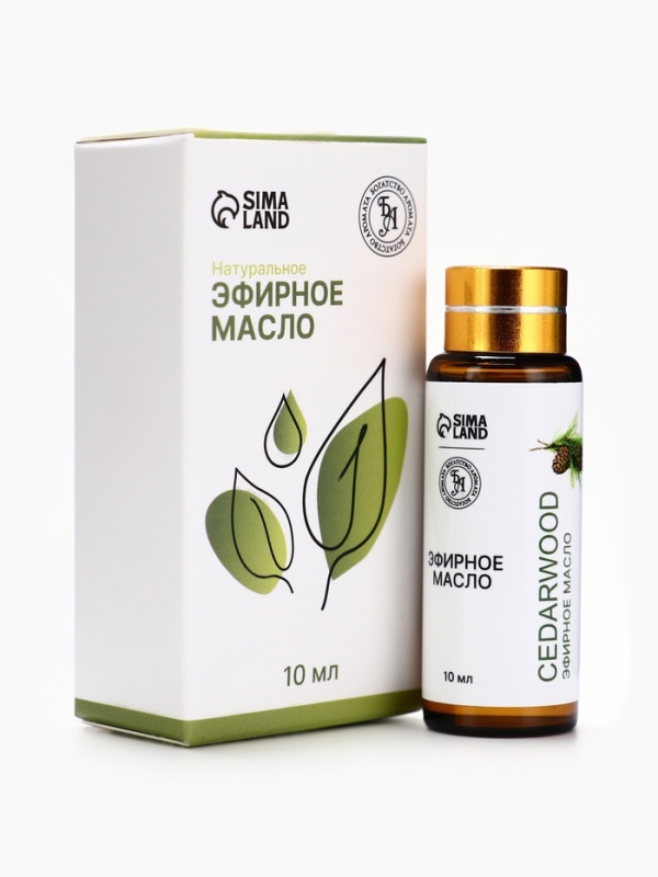 Эфирное масло Эфирное масло "Кедровое дерево", 10 мл, с пипеткой