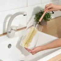 Ёршик для посуды с деревянной ручкой Доляна, 37&times;7 см