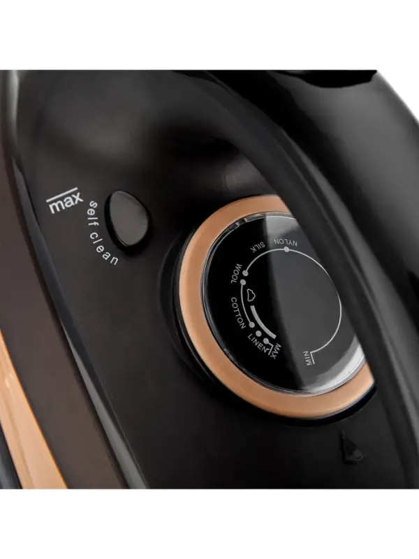 Утюг паровой BRAYER 4010BR, 2400 Вт, керамическая подошва, 320 мл, беспроводной, коричневый