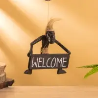 Сувенир табличка &laquo;Абориген Welcome&raquo;, 17&times;15&times;6.5 см, дерево