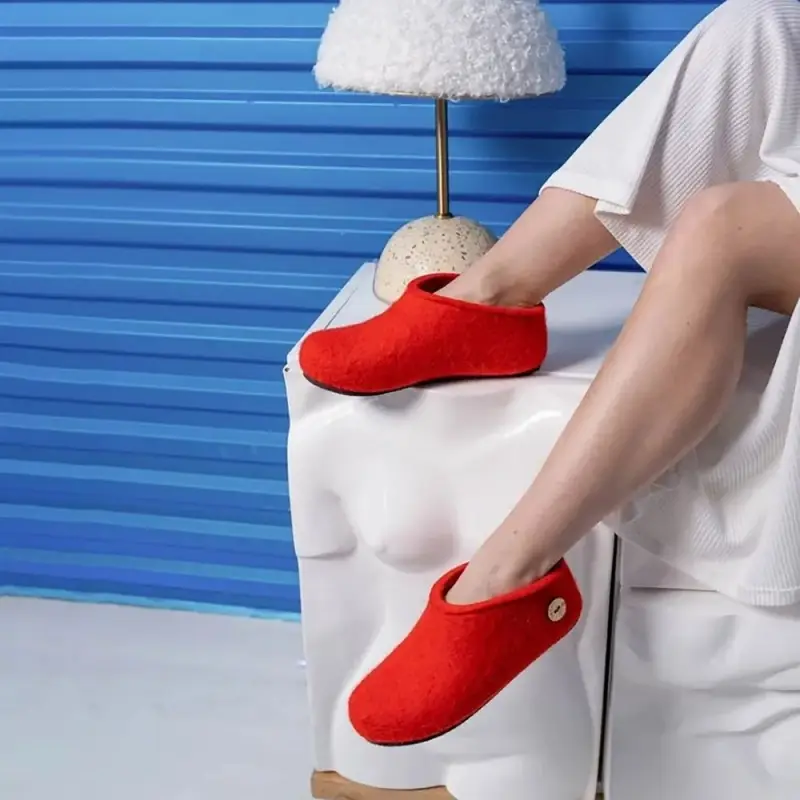 Домашние валенки Cant, красные, размер 35 Домашние валенки Cant, красные, размер 35