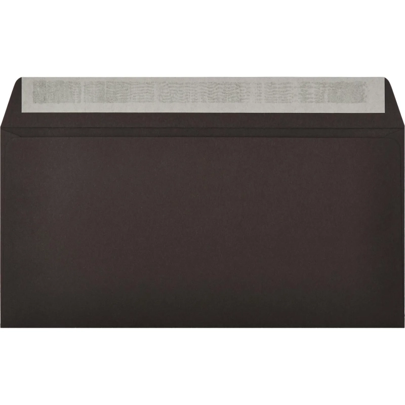 Конверт С65 из цв.бум,120г/м2 с отрыв.лентой ,черный,20 шт./уп