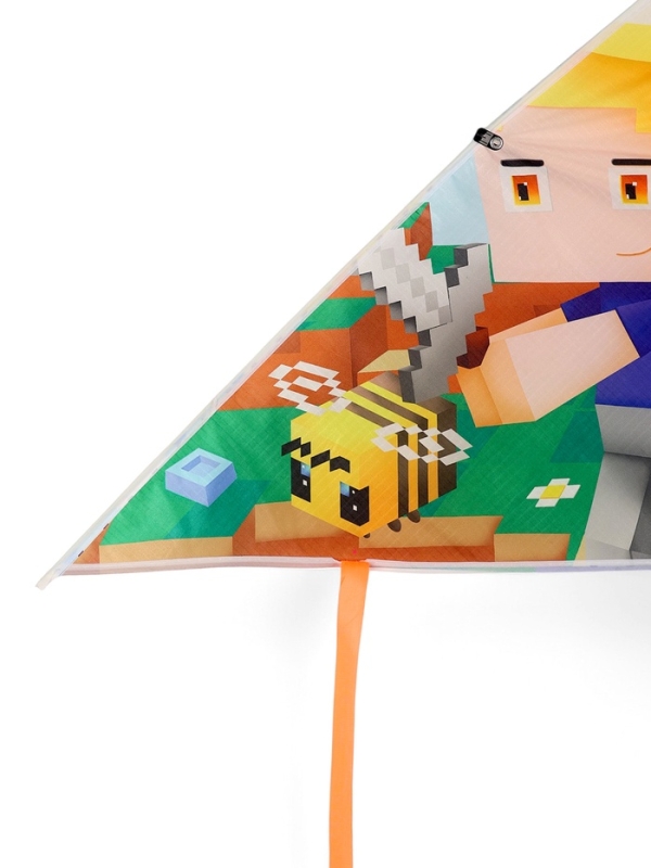 Funny toys Воздушный змей, пиксельный мир 70х105 см Funny toys Воздушный змей, пиксельный мир 70х105 см