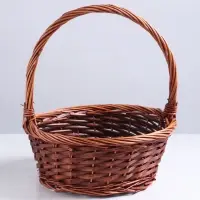 Набор корзин плетёных 3 шт., 48×18×44/40×16×39/33×14×34 см, ива Набор корзин плетёных 3 шт., 48×18×44/40×16×39/33×14×34 см, ива