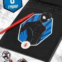 Гравюры - альбом, 8 гравюр, цветной фон