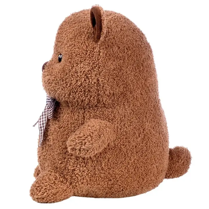 Мягкая игрушка Мягкая игрушка "Мишка Пухляшик-кудряшик ", 28 см PUHM01