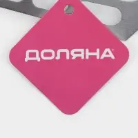 Нож для сыра Доляна Venus, 30&times;8 см, сырорезка, нержавеющая сталь, чёрный
