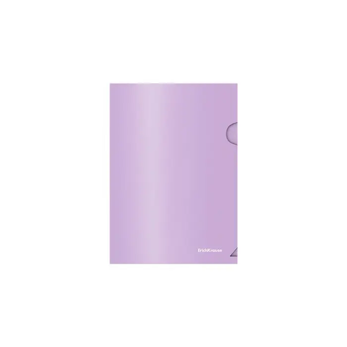 Папка-уголок А5+, 180 мкм, ErichKrause Папка-уголок А5+, 180 мкм, ErichKrause "Matt Pastel Bloom", непрозрачная, с тиснением "песок", микс