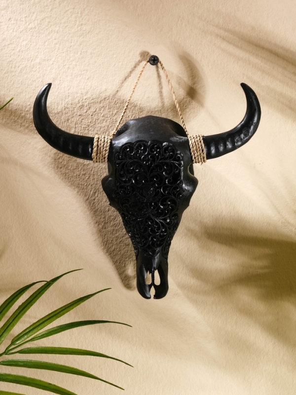 Сувенир интерьерный Сувенир интерьерный "Череп буйвола" полирезин, 15х16х7 см