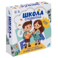 Настольная игра для детей Dream Makers &laquo;Словопад. Школа&raquo;, 2500 заданий, 5+
