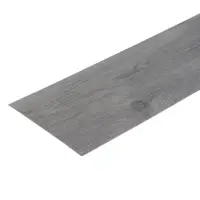 Плитка виниловая самоклеящаяся 91х15 см, дуб сильвер