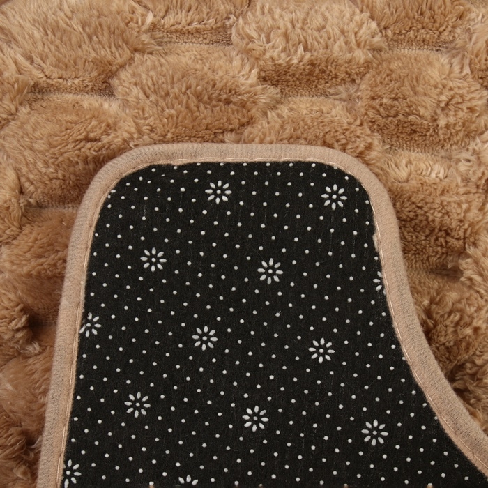 Коврик для ванной Этель Коврик для ванной Этель "Ромбы", цв. бежевый, 40х50 см