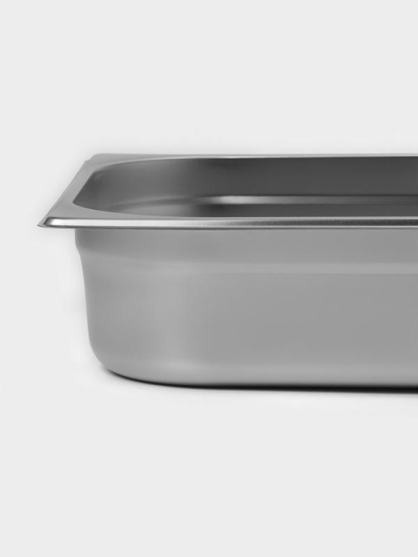 Гастроемкость 1/1x100 мм, 530x325x100 мм, толщина 0,8 мм Гастроемкость 1/1x100 мм, 530x325x100 мм, толщина 0,8 мм