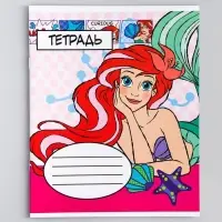 Тетрадь в клетку 12 листов, 5 видов МИКС, обложка мелованный картон, «Принцессы» Тетрадь в клетку 12 листов, 5 видов МИКС, обложка мелованный картон, «Принцессы»