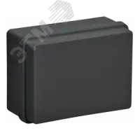 Коробка распаячная КМ41242 для открытой проводки  150х110х70мм IP55 10 гермовводов черная (RAL 9005)IEK