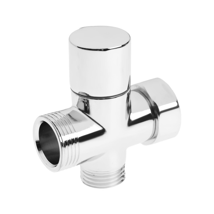 Дивертор ZEIN Z748, для смесителя, корпус латунь, хром Дивертор ZEIN Z748, для смесителя, корпус латунь, хром