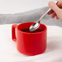 Чашка Jumbo в коробке матовая, красная