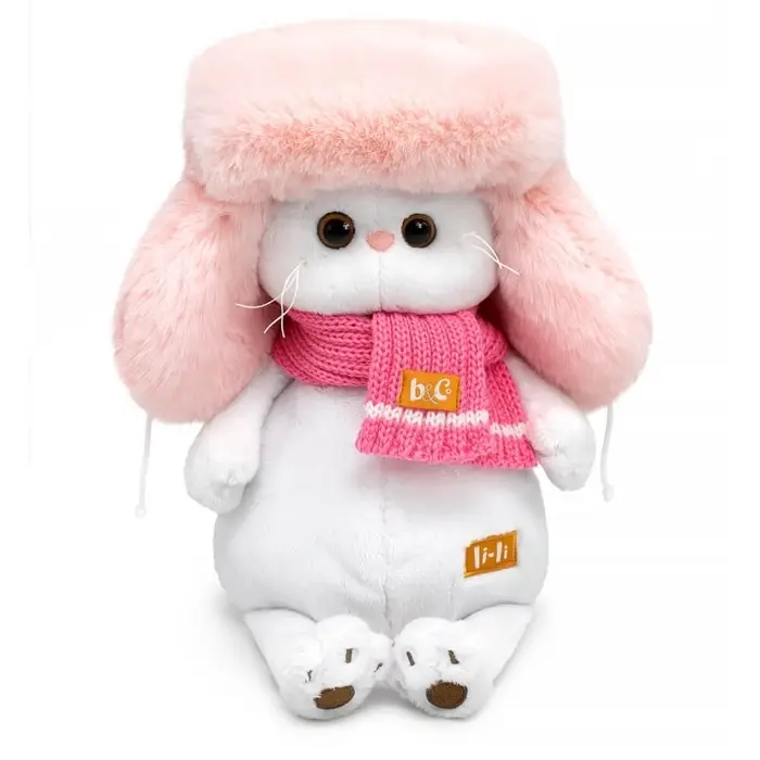 Мягкая игрушка «Кошечка Ли-Ли», в меховой шапке и шарфе, 24 см Мягкая игрушка «Кошечка Ли-Ли», в меховой шапке и шарфе, 24 см