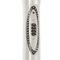 Плойка для волос Luazon LW-06, керамическая, 65 Вт, d=9 мм, 210 &deg;C, белая