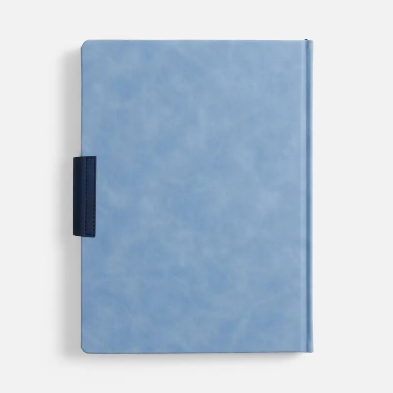 Ежедневник Grande Strap на заказ, датированный, голубой