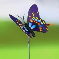 Штекер &laquo;Бабочка Атрис&raquo;, 7&times;7 см/30 см, набор 30 шт., МИКС, Greengo