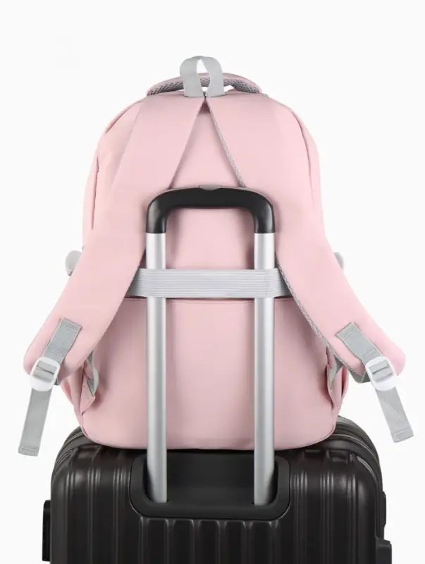 Рюкзак школьный &laquo;Котик&raquo;, для девочки, 33&times;14&times;47 см, розовый