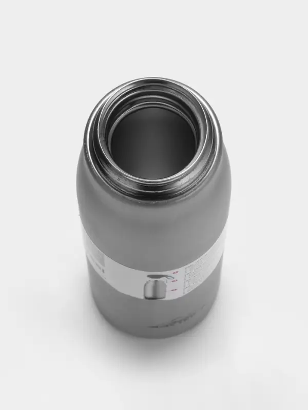 Термос Traveller &laquo;Мастер К.&raquo;, 600 мл, для чая, кофе, сохраняет тепло 10 ч, 26&times;7 см, хром